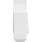 Ekena Millwork Eugene Architectural Grade PVC Gable Bracket, 48"W x 10"H x 4"D x 6"F, 5/12 Pitch GBP048X10X0406EUG00 - alternate 3